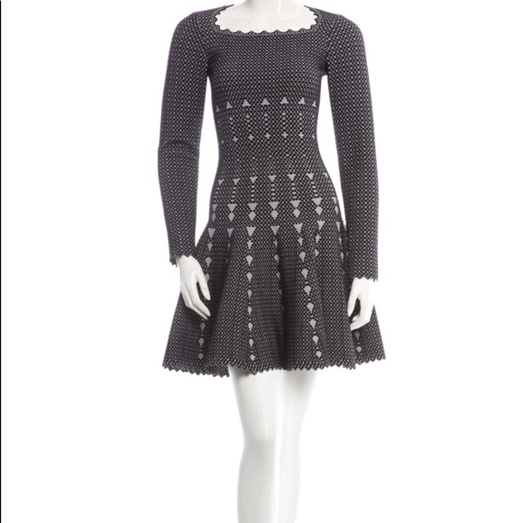 Alaia | Dresses | Azzedine Alaia Fit And Flare Dress Size